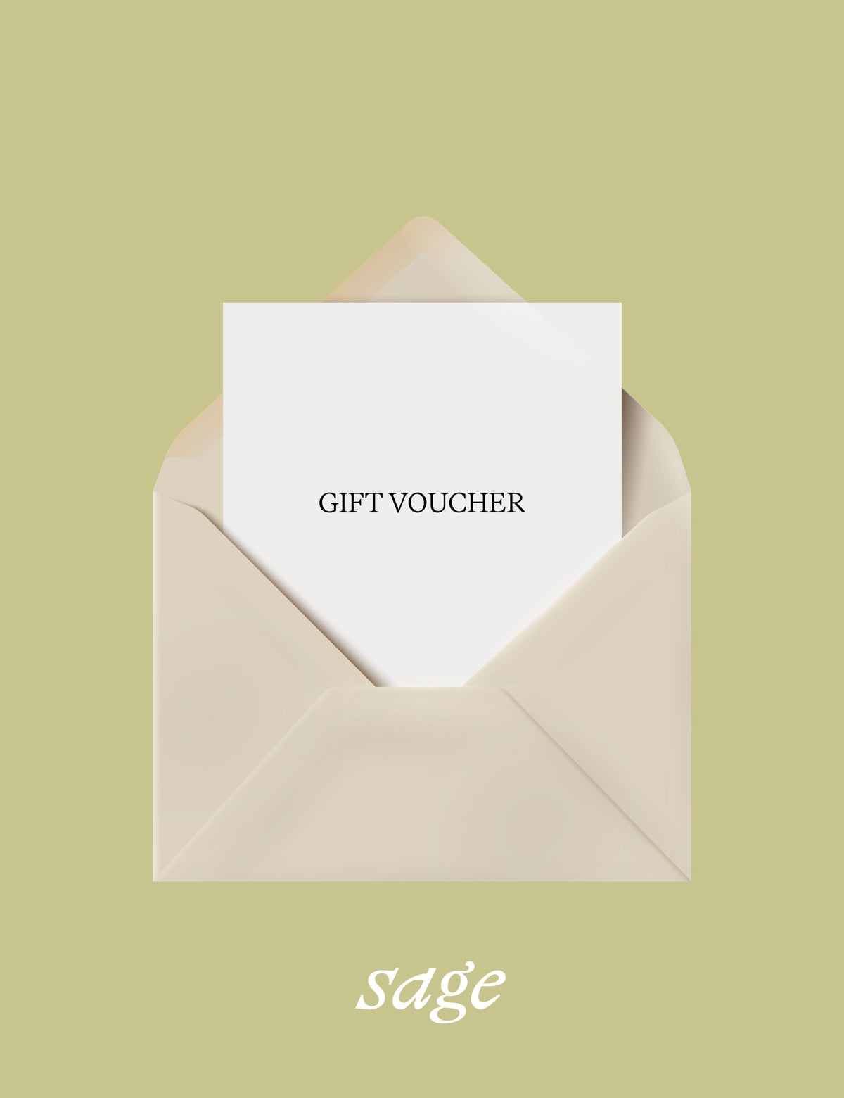 Sage Journal gift voucher