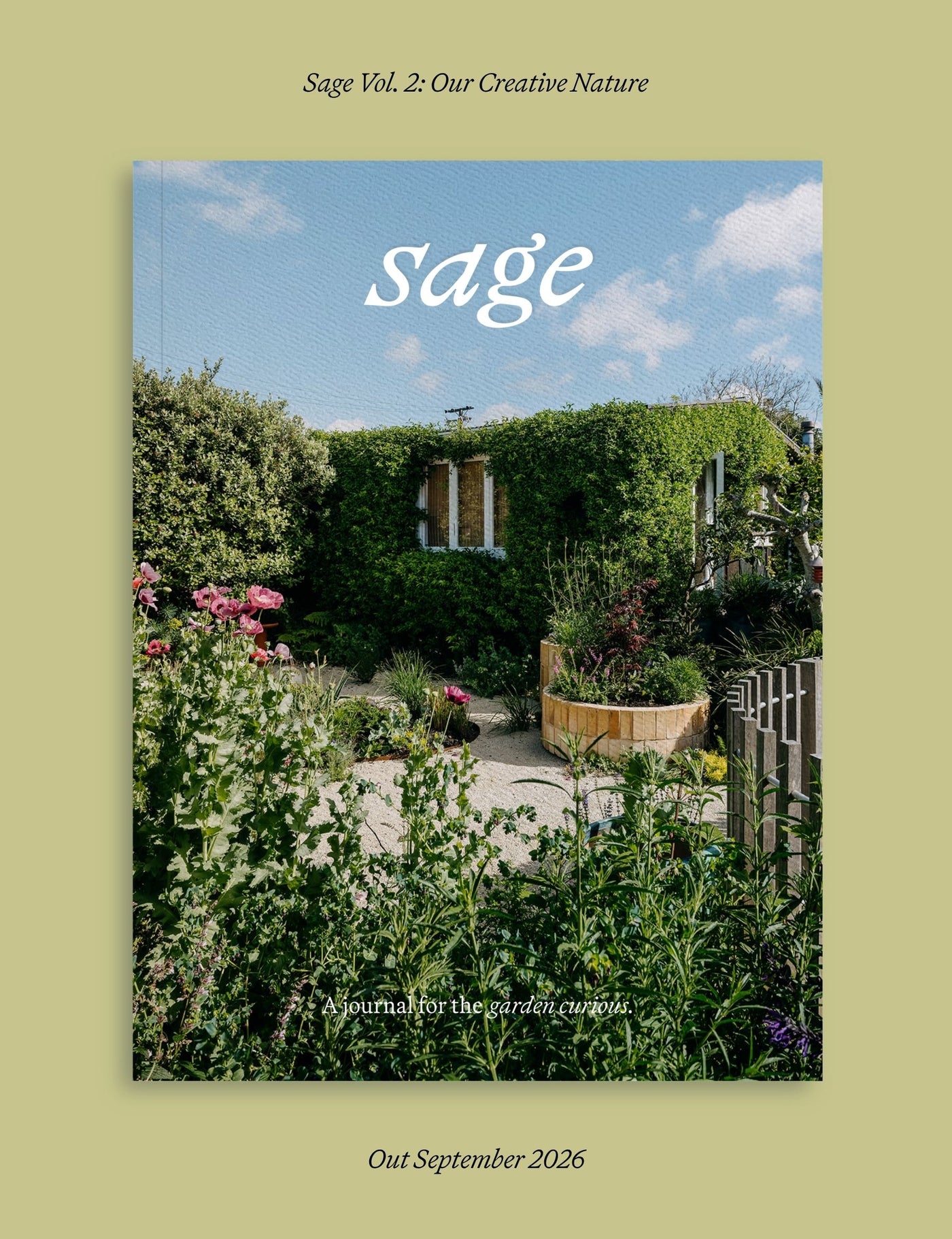 PRE-ORDER NOW Sage Vol. 2: Our Creative Nature Book Sage Journal