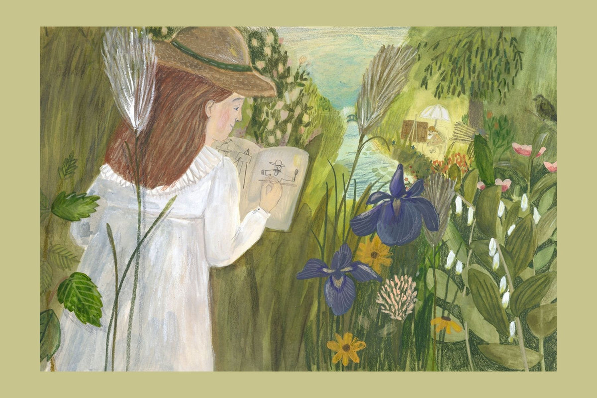 Ella in the Garden of Giverny: A Picture Book About Claude Monet